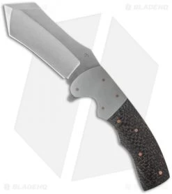 Aaron Frederick VBSS Flipper Frame Lock Knife LSCF/Ti (3.5" Stonewash)