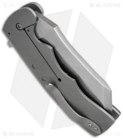 Aaron Frederick VBSS Flipper Frame Lock Knife LSCF/Ti (3.5" Stonewash) -Knife Shop A frederick vbss side cm