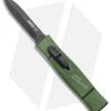AKC Minion Nato Dagger OTF Automatic Knife Green (2.3" Black) -Knife Shop AKC 007 Mini Concord OTF Auto NATO Green Dagger Black BHQ 135714 jr