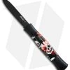 AKC 077 Concord OTF Automatic Knife Red/White Skull (3.25" Black Flat) -Knife Shop AKC 077 concord red white skull black BP 19133 er