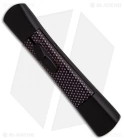 AKC Concord OTF Automatic Knife Sim Carbon Fiber (3.25" Black Flat) -Knife Shop AKC Concord Sim Carbon Fiber black flat BHQ 90291 er spine