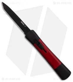 AKC Concord Tanto OTF Automatic Knife Black/Red (3.25" Black)