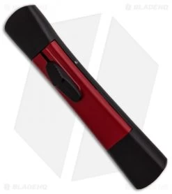 AKC Concord Tanto OTF Automatic Knife Black/Red (3.25" Black) -Knife Shop AKC Concord Tanto Black Red Black BHQ 90288 er spine