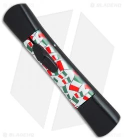 AKC Concord OTF Automatic Knife Italy Flag (3.25" Flat Satin) -Knife Shop AKC Concord italy flag flat satin BHQ 75609 er spine