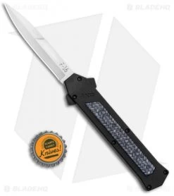 AKC F-16 D/A Bayonet OTF Automatic Knife Weave (3.3" Satin) -Knife Shop AKC F 16 DA Bayo OTF Auto Knife Weave Satin BHQ 131607 jr bottlecap