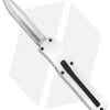 AKC F-20 D/A Spear Point OTF Automatic Knife White Aluminum (3.6" Satin) 2 AKC F-20 D/A Spear Point OTF Automatic Knife White Aluminum (3.6" Satin) -Knife Shop AKC F 20 D A Spear Point OTF AK White Aluminium 3in Satin BHQ 158200 td