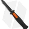 AKC X-treme EVO OTF Automatic Knife Black / Orange Slide (3.5" Black) -Knife Shop AKC X treme EVO OTF Auto Black Orange Slide Black BHQ 114335 jr