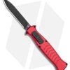 AKC X-treme EVO OTF Automatic Knife Red (3.5" Black) -Knife Shop AKC X treme EVO OTF Automatic Knife Red 3.5in Black EVO ROB BHQ 115345 LS