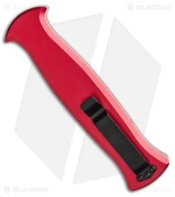 AKC X-treme EVO OTF Automatic Knife Red (3.5" Black) -Knife Shop AKC X treme EVO OTF Automatic Knife Red 3.5in Black EVO ROB BHQ 115345 LS Side