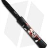 AKC Concord OTF Automatic Knife Red/White Skull (3.25" Black Flat) -Knife Shop AKC concord red white skull black BP 19138 er