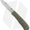 Aaron Frederick / Trash Panda Knives Kit Slip Joint Green Linen Micarta (3.5"SW) -Knife Shop Aaron Frederick Trash Panda Kit SJ Green Linen Micarta BHQ 92371 jr