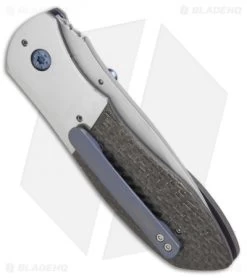 Aaron Fredrick Custom Mathor Liner Lock Knife LSCF/Nickel (3.1" Satin) -Knife Shop Aaron Fredrick Custom Mathor LSCF SS BHQ 71968 er side