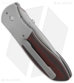 Aaron Fredrick Custom Mathor Liner Lock Knife Red/Black G-10 (3.25" Stonewash) 8 Aaron Fredrick Custom Mathor Liner Lock Knife Red/Black G-10 (3.25" Stonewash) -Knife Shop Aaron Fredrick Custom Mathor Red Black G10 sw BHQ 71969 er side