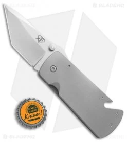 Aaron Fredrick Custom Money Clip Frame Lock Knife Titanium (2.75" Stonewash) -Knife Shop Aaron Fredrick Custom Money Clip ti sw BHQ 71970 er size