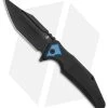Arcane Design The ABYSS Frame Lock Knife Black Titanium (3.5" Black M390) -Knife Shop Arcane Design The Abyss Ti FL Black Black BHQ 163846 jr