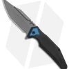 Arcane Design The ABYSS Frame Lock Knife Black Titanium (3.5" SW M390) -Knife Shop Arcane Design The Abyss Ti FL SW Black BHQ 163841 jr