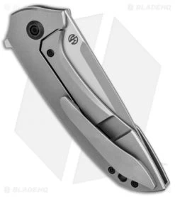 Arcform Catalyst Flipper Knife Ti/Carbon Fiber (3.5" Stonewash) TuffKnives -Knife Shop Arcform Catalyst BHQ 88451 jr side