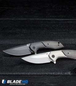 Arcform Catalyst Flipper Knife Ti/Carbon Fiber (3.5" Stonewash) TuffKnives -Knife Shop Arcform Catalyst Flipper Knife Ti Carbon Fiber TuffKnives BHQ88451 kp black wood web