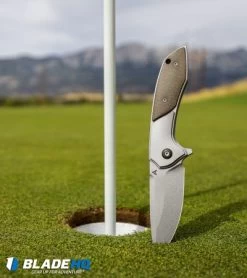 Arcform Catalyst Flipper Knife Ti/Micarta (3.5" Stonewash) TuffKnives -Knife Shop Arcform Catalyst Flipper Knife Ti Micarta Stonewash TuffKnives BHQ 95653 kp golf cup web