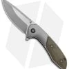 Arcform Catalyst Flipper Knife Ti/Micarta (3.5" Stonewash) TuffKnives -Knife Shop Arcform Catalyst Micarta jr