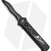Paragon Para X Torch OTF Automatic Knife Death Head (3.5" Black) -Knife Shop Asheville Steel Para X OTF Torch Death Head Black BHQ 52434 jr 2