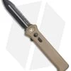 Paragon PARA-XD Dagger OTF Automatic Knife FDE (3.5" Black Serr) -Knife Shop Asheville Steel Paragon PARA XD Dagger OTF FDE Black Serr PARA XD SP DE CB 1XL BHQ 78135 jr