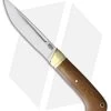 Bark River Ansgar Fixed Blade Knife Natural Canvas Micarta (4.75" Satin)