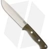 Bark River Knives Bravo 1.5 Field Knife Green Canvas Micarta (5.75" S35VN) -Knife Shop Bark River Bravo 1.5 Green Micarta S35VN BHQ 52814