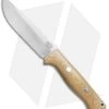 Bark River Bravo 1.25 LT Fixed Blade Knife Antique Ivory Micarta (5" CPM-3V) -Knife Shop Bark River Bravo Antique Ivory Micarta BHQ 66416 jr