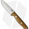 Bark River Bravo EDC Fixed Blade Knife Natural Canvas Micarta (3.375" Satin) 1 Bark River Bravo EDC Fixed Blade Knife Natural Canvas Micarta (3.375" Satin) -Knife Shop Bark River Bravo EDC Natural Canvas Micarta Satin BHQ 76467 er