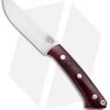 Bark River Fox River Fixed Blade Knife Burgundy Canvas Micarta (4" CPM-3V) -Knife Shop Bark River Fox River Burgundy Canvas Micarta BA01123MBU BHQ 102329 jr
