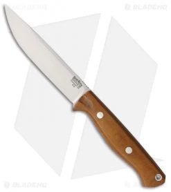 Bark River Gunny Vortex Rampless Fixed Blade Knife Natural Micarta (4.75" A-2)