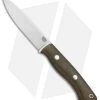 Bark River Knives Aurora Bushcraft Knife Green Canvas Micarta (4.5" 3V Satin) -Knife Shop Bark River Knives Aurora Bushcraft Burgundy Canvas Micarta Satin BA06122MBU BHQ 102680 jr