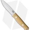 Bark River Mini Bushcrafter Fixed Blade Antique Ivory Micarta (2.625" Satin) 2 Bark River Mini Bushcrafter Fixed Blade Antique Ivory Micarta (2.625" Satin) -Knife Shop Bark River Mini Bushcrafter Antique Ivory Micarta Satin BHQ 69147 jr