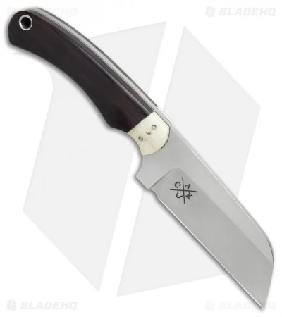 Boekoe Knives Aloe Chopper Fixed Blade Knife Ebony/Warthog Ivory (4.1" Satin) 4 Boekoe Knives Aloe Chopper Fixed Blade Knife Ebony/Warthog Ivory (4.1" Satin) - Image 2