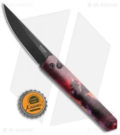Boker Burnley Kwaiken Automatic Knife Frank Frazetta Series DD3 (3.5" Black) -Knife Shop Boker Burnley Kwaiken Auto Frank Frazetta Series DD3 Black 06EX297 BHQ 90337 jr bottlecap
