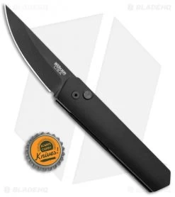 Boker Burnley Kwaiken Compact Automatic Knife Black (3" Black) Pro-Tech -Knife Shop Boker Burnley Kwaiken Compact Auto Black Black Protech BHQ 95710 jr bottlecap
