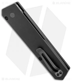 Boker Burnley Kwaiken Compact Automatic Knife Black (3" Black) Pro-Tech -Knife Shop Boker Burnley Kwaiken Compact Auto Black Black Protech BHQ 95710 jr side