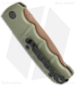 Boker Mini Kalashnikov Desert Warrior Automatic Knife Dagger (2.5" Copper D2) 12 Boker Mini Kalashnikov Desert Warrior Automatic Knife Dagger (2.5" Copper D2) -Knife Shop Boker Kalashnikov Automat 74 AUSB OD Green jr side 1