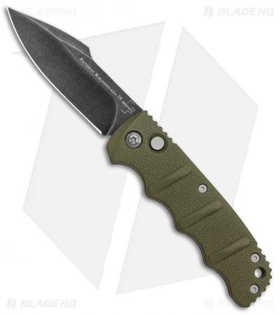 Boker Kalashnikov Harpoon Automatic Knife OD Green (3.25" Smokewash D2) 3 Boker Kalashnikov Harpoon Automatic Knife OD Green (3.25" Smokewash D2)
