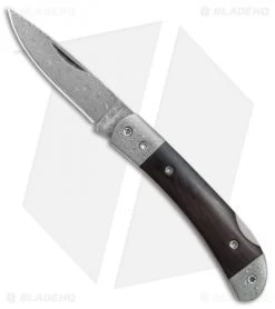 Boker Magnum Damascus Countess Lockback Knife Ebony (2.1" Damascus) 01MB049DAM