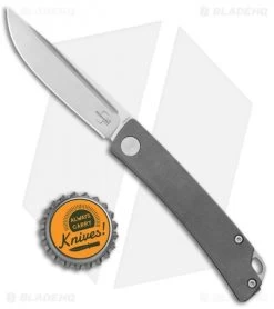 Boker Plus Limited Slip Joint Knife Gray Titanium (2.6" Satin) -Knife Shop Boker Plus Celos Ti Satin LTD 01BO006 BHQ 136251 jr bottlecap