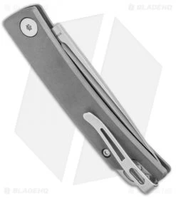 Boker Plus Limited Slip Joint Knife Gray Titanium (2.6" Satin) -Knife Shop Boker Plus Celos Ti Satin LTD 01BO006 BHQ 136251 jr side