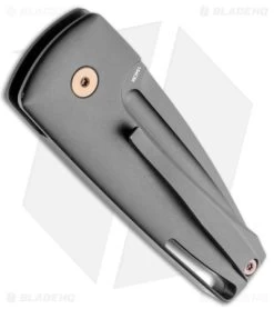 Boker Plus Harlock Automatic Knife Black Stainless Steel (2" Black) 01BO392N -Knife Shop Boker Plus Harlock Auto Black SS Black BHQ 139169 jr side