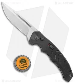 Boker Plus Intention II Automatic Knife Black G-10 (3.25" Stonewash) 01B0482 -Knife Shop Boker Plus Intention Black Auto SW 01B0482 BHQ 115756 jr bottlecap