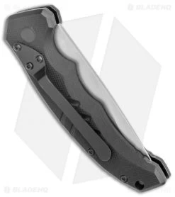 Boker Plus Intention II Automatic Knife Black G-10 (3.25" Stonewash) 01B0482 -Knife Shop Boker Plus Intention Black Auto SW 01B0482 BHQ 115756 jr side