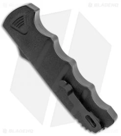 Boker Kalashnikov Bowie D/A OTF Automatic Knife (3.5" Black SW D2) 9 Boker Kalashnikov Bowie D/A OTF Automatic Knife (3.5" Black SW D2) -Knife Shop Boker Plus Kalashnikov DA OTF Auto Black SW BHQ 113130 jr side