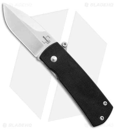 Boker Plus Shamsher Automatic Liner Lock Knife Black G-10 (1.9" Satin) 01BO361 3 Boker Plus Shamsher Automatic Liner Lock Knife Black G-10 (1.9" Satin) 01BO361