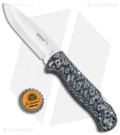 Boker Plus Spain Bushcraft Granito Folding Knife (3.75" Satin) 01BO380 -Knife Shop Boker Plus Spain Bushcraft Granito Folding Satin 01BO380 BHQ 90323 jr bottlecap