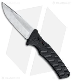 Boker Plus Strike Drop Point Automatic Knife (3.25" Damascus)